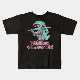 The Leg collector - Samurai skull Kids T-Shirt